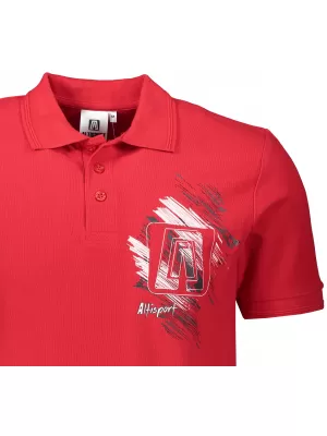 Férfi póló ALTISPORT ALM032203 PIROS