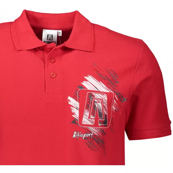  Férfi póló ALTISPORT ALM032203 PIROS 