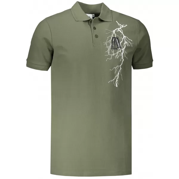  Pánské triko ALTISPORT CARRYOVER ALM027203 KHAKI 