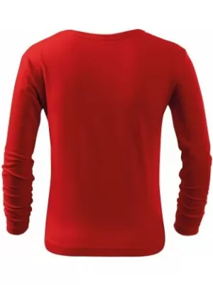 Gyermek póló MALFINI FIT-T LS 121 PIROS