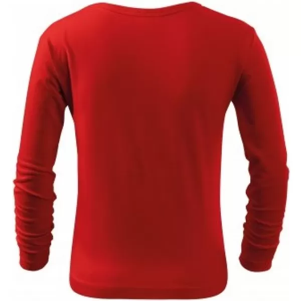  Gyermek póló MALFINI FIT-T LS 121 PIROS 
