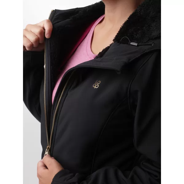  Női softshell kabát LOAP LYWIENA SFW2014 FEKETE 