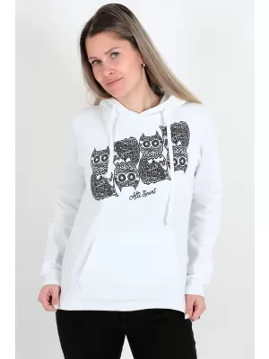 Női pulóver ALTISPORT ALW005JN795 FEHÉR