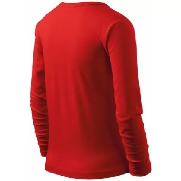  Gyermek póló MALFINI FIT-T LS 121 PIROS 