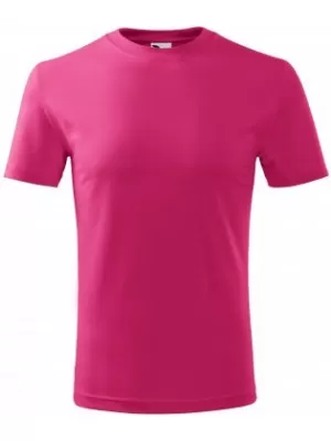 Gyermek póló MALFINI CLASSIC NEW 135 BÍBORVÖRÖS