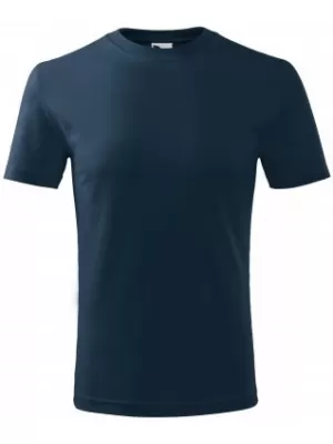 Gyermek póló MALFINI CLASSIC NEW 135 SÖTÉTKÉK