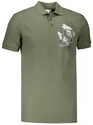 Férfi póló ALTISPORT ALM032203 KHAKI
