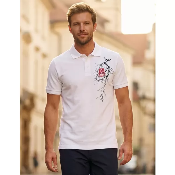  Pánské triko ALTISPORT CARRYOVER ALM027203 BÍLÁ 