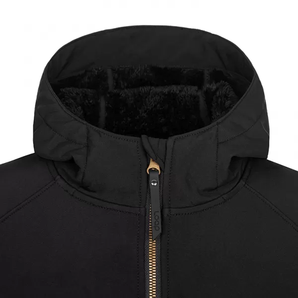  Női softshell kabát LOAP LYWIENA SFW2014 FEKETE 