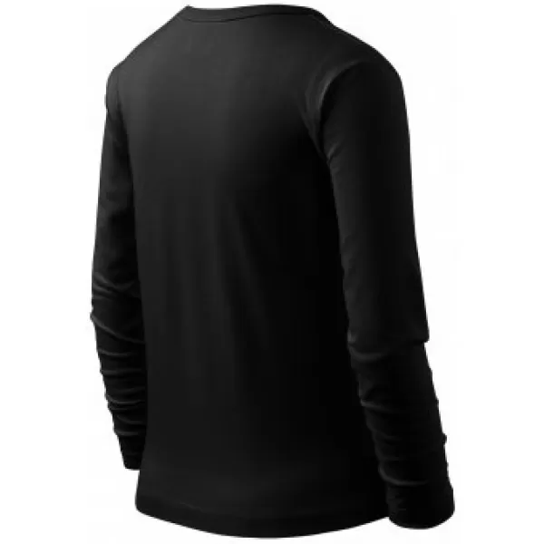  Gyermek póló MALFINI FIT-T LS 121 FEKETE 