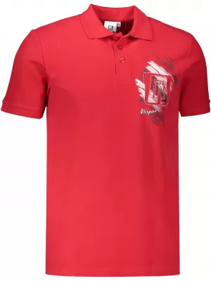 Férfi póló ALTISPORT ALM032203 PIROS