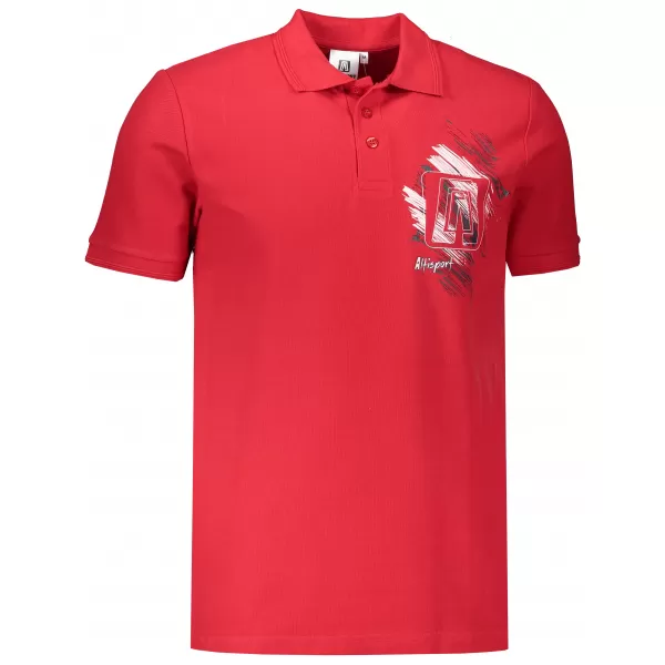  Férfi póló ALTISPORT ALM032203 PIROS 