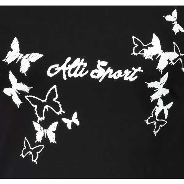  Női póló ALTISPORT ALW011169 FEKETE ÉS FEHÉR 