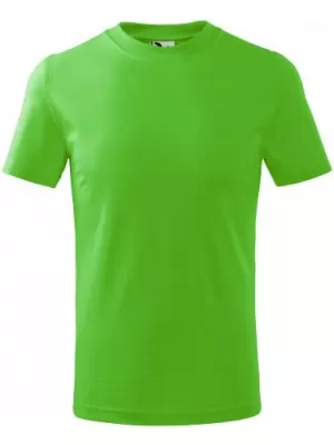 Gyermek póló MALFINI BASIC 138 ALMA ZÖLD