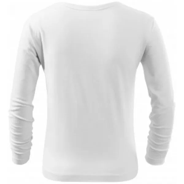  Gyermek póló MALFINI FIT-T LS 121 FEHÉR 