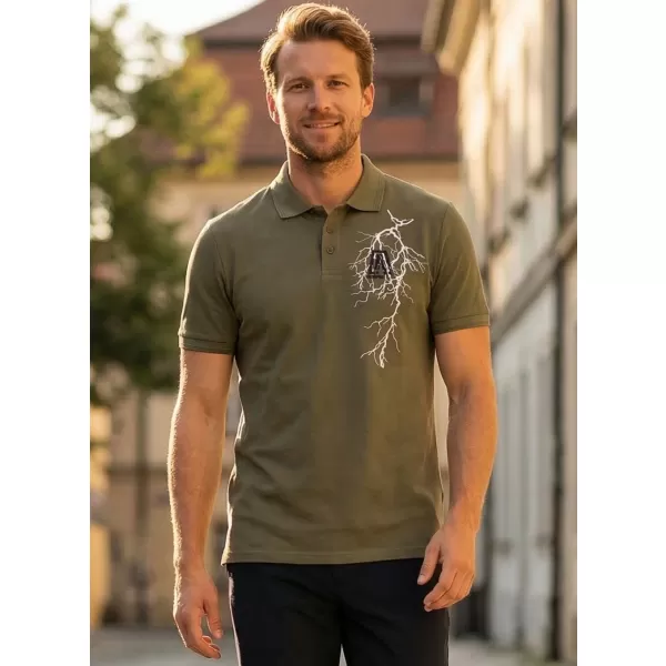  Pánské triko ALTISPORT CARRYOVER ALM027203 KHAKI 