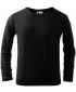 Gyermek póló MALFINI FIT-T LS 121 FEKETE