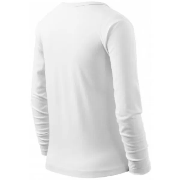  Gyermek póló MALFINI FIT-T LS 121 FEHÉR 