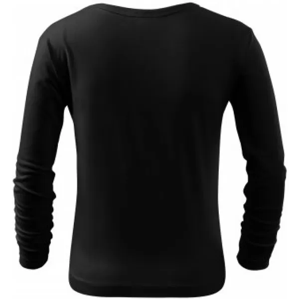  Gyermek póló MALFINI FIT-T LS 121 FEKETE 