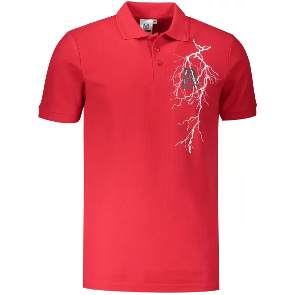  Pánské triko ALTISPORT CARRYOVER ALM027203 ČERVENÁ 