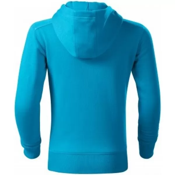  Gyermek pulóver MALFINI TRENDY ZIPPER 412 TÜRKIZ 