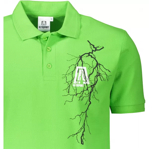  Pánské triko ALTISPORT CARRYOVER ALM027203 APPLE GREEN 