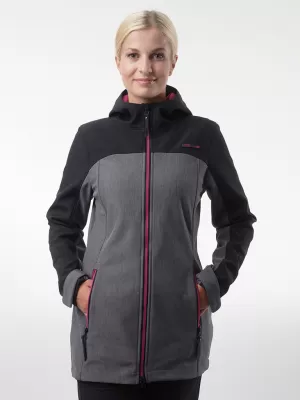 Női softshell kabát LOAP LYANA SFW2018 FEKETE