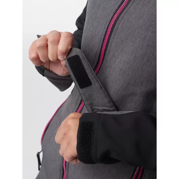  Női softshell kabát LOAP LYANA SFW2018 FEKETE 