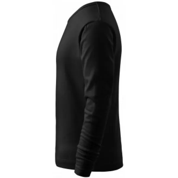  Gyermek póló MALFINI FIT-T LS 121 FEKETE 