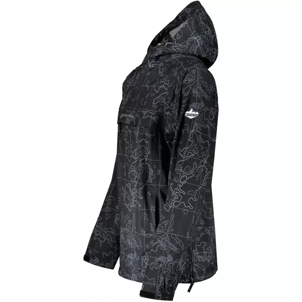  Kabát ALPINE PRO PADRIG MJCT460 FEKETE 