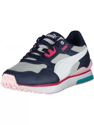 Női sportcipő PUMA R78 FUTURE PEACOAT/ PÁVA/PUMA FEHÉR/SZÜRKE IBOLYA