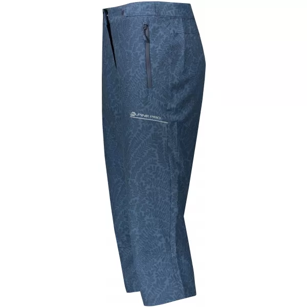  Női 3/4 nadrág ALPINE PRO HYDA 2 LPAT385 KÉK 