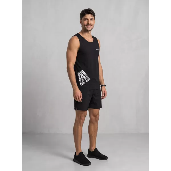  Férfi felső ALTISPORT ALM013142 FEKETE 