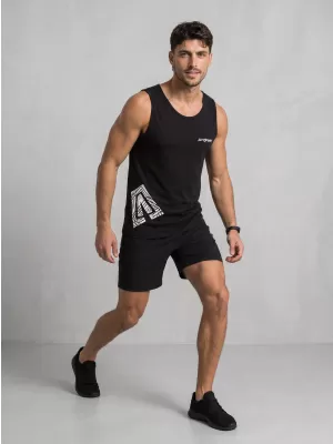 Férfi felső ALTISPORT ALM013142 FEKETE