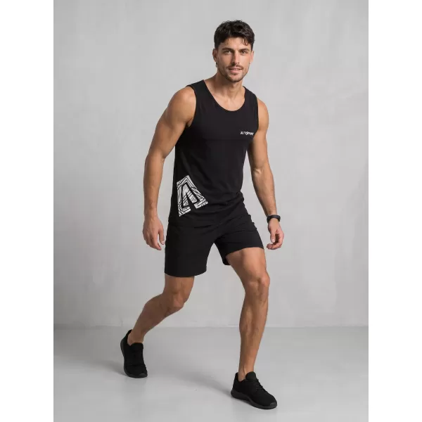  Férfi felső ALTISPORT ALM013142 FEKETE 