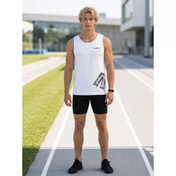  Férfi felső ALTISPORT ALM013142 FEHÉR 