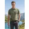Férfi póló gallérral ALTISPORT ALM013203 KHAKI