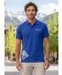 Férfi póló gallérral ALTISPORT ALM013203 KIRÁLYKÉK