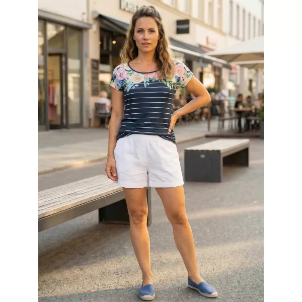  Női póló KIXMI LOREN SÖTÉTKÉK 