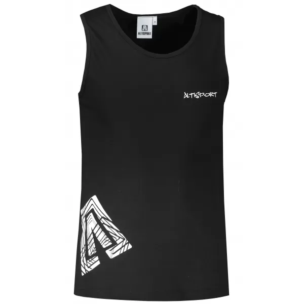  Férfi felső ALTISPORT ALM013142 FEKETE 