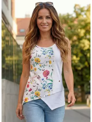 Női felső KIXMI LAURA FEHÉR
