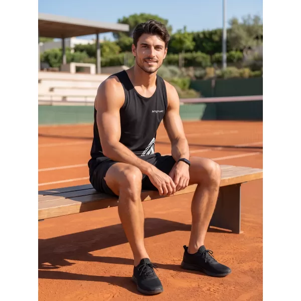  Férfi felső ALTISPORT ALM013142 FEKETE 