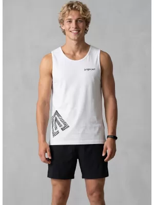 Férfi felső ALTISPORT ALM013142 FEHÉR
