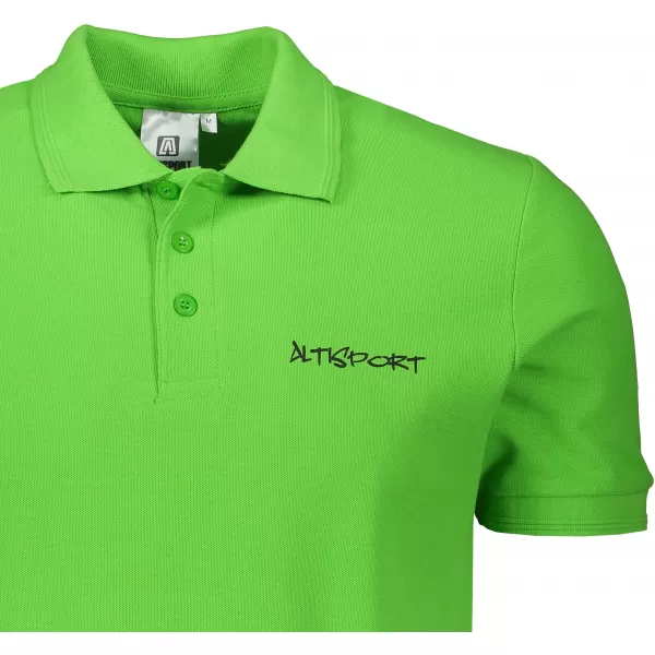  Férfi póló gallérral ALTISPORT ALM013203 ALMA ZÖLD 