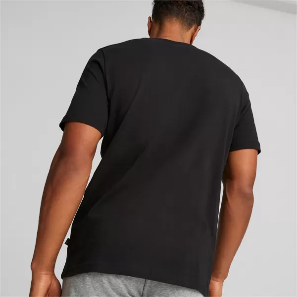  Férfi póló PUMA ESS LOGO TEE PUMA FEKETE 