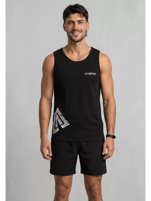 Férfi felső ALTISPORT ALM013142 FEKETE