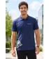 Férfi póló gallérral ALTISPORT ALM013203 ÉJKÉK