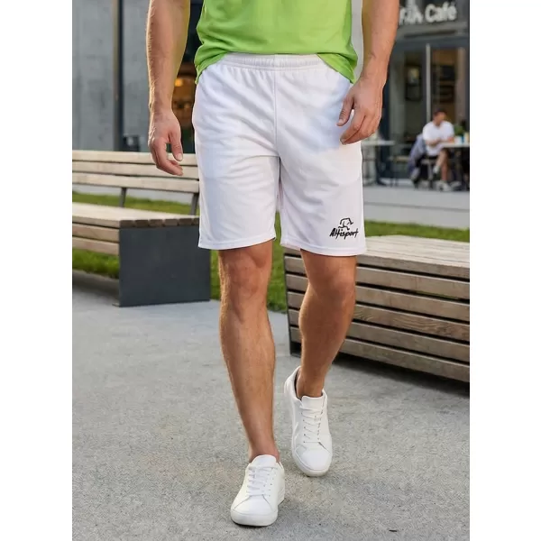  Férfi rövidnadrág ALTISPORT ALM003612 FEHÉR 