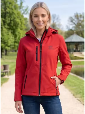 Női softshell kabát ALTISPORT ALW056521 PIROS