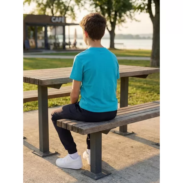  Gyermek póló ALTISPORT ALK027138 TÜRKIZ 